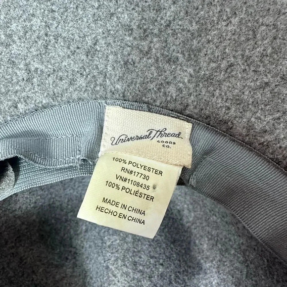 Universal Thread Casual Style Fedora Hat in grey - Picture 5 of 5